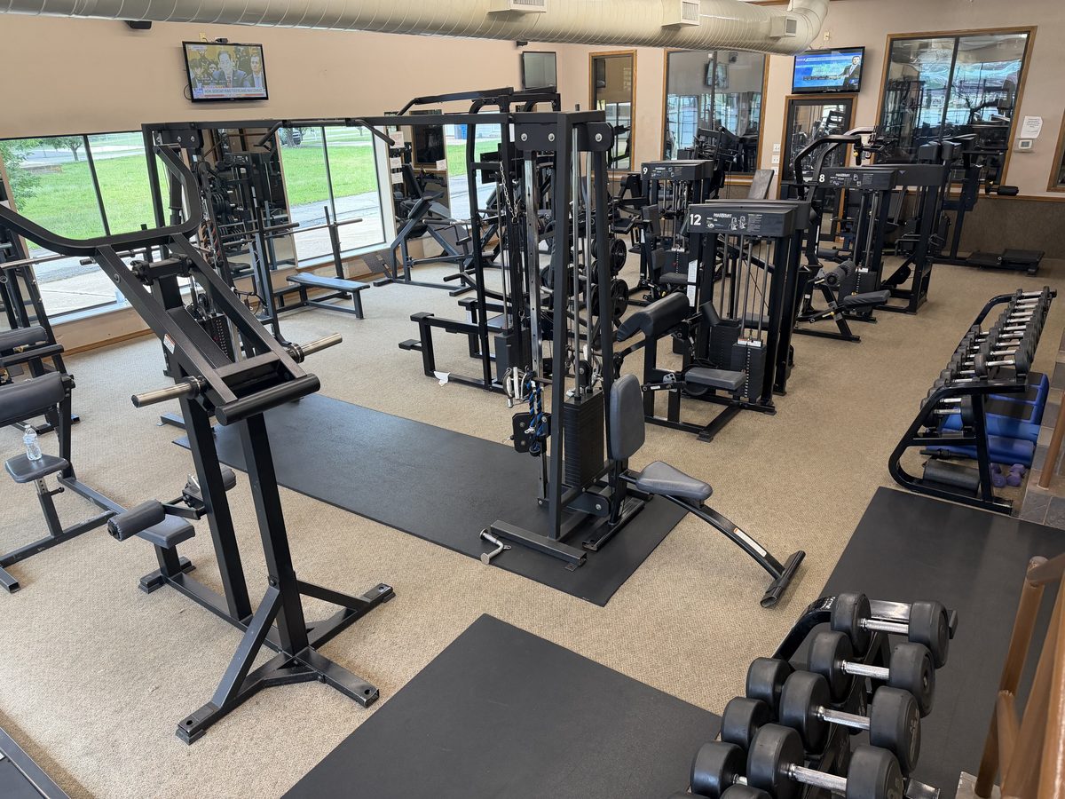 Main gym floor