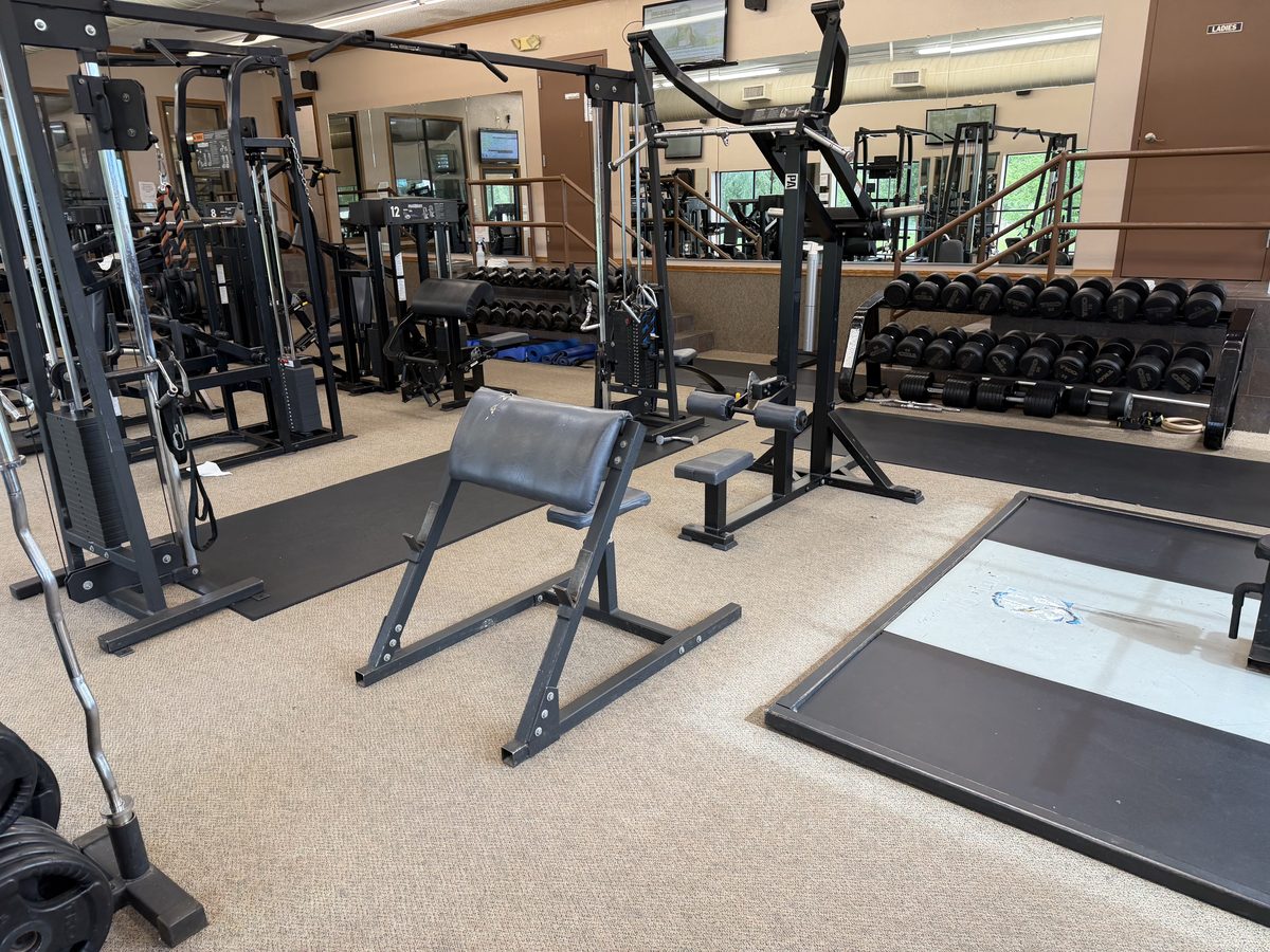 Free weights area